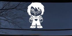 Baby Kid Chucky Doll Gothic Halloween Car or Truck Window Decal Sticker