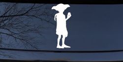 Dobby The house Elf Sci Fi Car or Truck Window Decal Sticker
