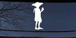 Dobby The house Elf Sci Fi Car or Truck Window Decal Sticker