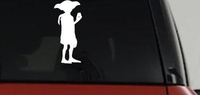 Dobby The house Elf Sci Fi Car or Truck Window Vinyl Decal Sticker