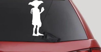 Dobby The house Elf Sci Fi Car or Truck Window Vinyl Decal Sticker