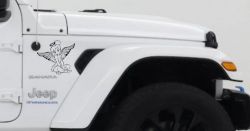 Tinkerbell Tinker Bell Angel with Halo Fairy Tale Cartoons Car or Truck Window Decal Sticker (Black)