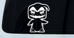 Baby Kid Nightmare Oogie Boogie Gothic Halloween Car or Truck Window Decal Sticker