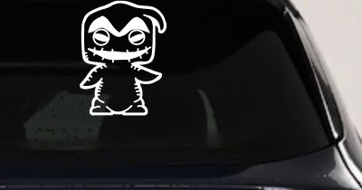 Baby Kid Nightmare Oogie Boogie Gothic Halloween Car or Truck Window Vinyl Decal Sticker