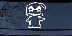 Baby Kid Nightmare Oogie Boogie Gothic Halloween Car or Truck Window Decal Sticker