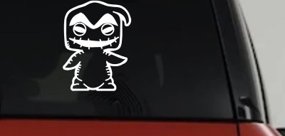 Baby Kid Nightmare Oogie Boogie Gothic Halloween Car or Truck Window Vinyl Decal Sticker