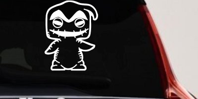 Baby Kid Nightmare Oogie Boogie Gothic Halloween Car or Truck Window Vinyl Decal Sticker