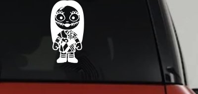 Baby Kid Sally Nightmare Gothic Halloween Car or Truck Window Vinyl Decal Sticker