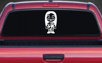 Baby Kid Sally Nightmare Gothic Halloween Car or Truck Window Decal Sticker