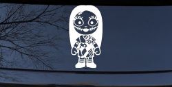 Baby Kid Sally Nightmare Gothic Halloween Car or Truck Window Decal Sticker