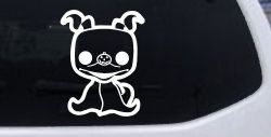 Baby Kid Puppy Dog Zero Nightmare Gothic Halloween Car or Truck Window Decal Sticker
