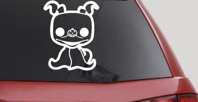 Baby Kid Puppy Dog Zero Nightmare Gothic Halloween Car or Truck Window Vinyl Decal Sticker
