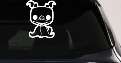 Baby Kid Puppy Dog Zero Nightmare Gothic Halloween Car or Truck Window Vinyl Decal Sticker