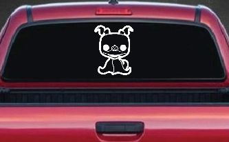 Baby Kid Puppy Dog Zero Nightmare Gothic Halloween Car or Truck Window Decal Sticker