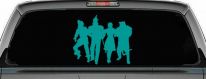Wizard Of Oz Cartoons Car or Truck Window Decal Sticker (Turquoise)