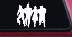 Wizard Of Oz Cartoons Car or Truck Window Decal Sticker