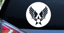 Army Air Corps Crest  Military Car or Truck Window Decal Sticker