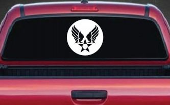 Army Air Corps Crest  Military Car or Truck Window Decal Sticker