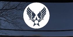 Army Air Corps Crest  Military Car or Truck Window Decal Sticker