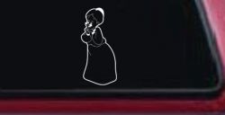 Tweety Birds Granny Cartoons Car or Truck Window Decal Sticker