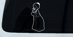 Tweety Birds Granny Cartoons Car or Truck Window Decal Sticker