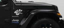 MILFn' Ain't Easy MILF Mom Funny Car or Truck Window Decal Sticker (White)