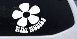 MILF Mobile Funny Car or Truck Window Decal Sticker