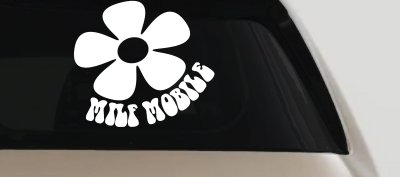 MILF Mobile Funny Car or Truck Window Vinyl Decal Sticker