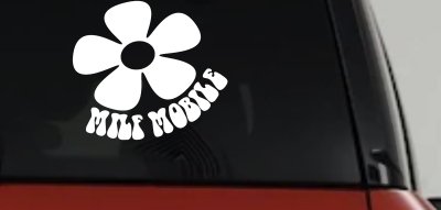 MILF Mobile Funny Car or Truck Window Vinyl Decal Sticker