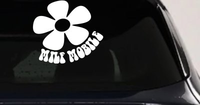 MILF Mobile Funny Car or Truck Window Vinyl Decal Sticker
