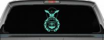 Department Of The Air Force Security Forces With Eagle Military Car or Truck Window Decal Sticker (Mint)
