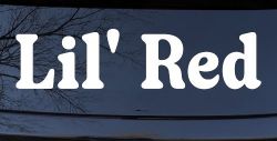 Lil Red Car or Truck Window Decal Sticker