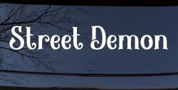 Street Demon Car or Truck Window Decal Sticker