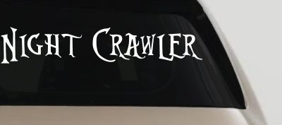 Night Crawler Car or Truck Window Vinyl Decal Sticker