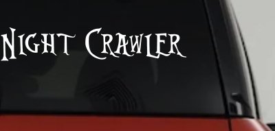 Night Crawler Car or Truck Window Vinyl Decal Sticker