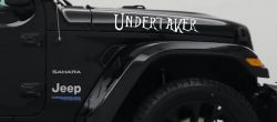 Undertaker Car or Truck Window Decal Sticker (White)