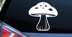 Mushroom Car or Truck Window Decal Sticker