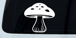 Mushroom Car or Truck Window Decal Sticker