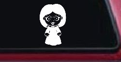 Tiffany Bride of Chucky Horror Kid Gothic Halloween Car or Truck Window Decal Sticker