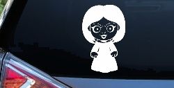 Tiffany Bride of Chucky Horror Kid Gothic Halloween Car or Truck Window Decal Sticker