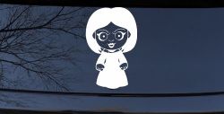 Tiffany Bride of Chucky Horror Kid Gothic Halloween Car or Truck Window Decal Sticker