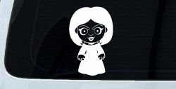 Tiffany Bride of Chucky Horror Kid Gothic Halloween Car or Truck Window Decal Sticker