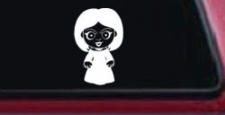 Tiffany Bride of Chucky Horror Kid Gothic Halloween Car or Truck Window Decal Sticker