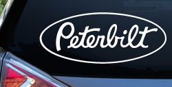 Peterbilt Car or Truck Window Decal Sticker