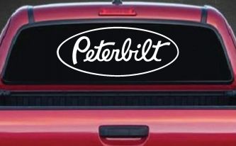 Peterbilt Car or Truck Window Decal Sticker