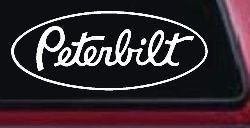 Peterbilt Car or Truck Window Decal Sticker