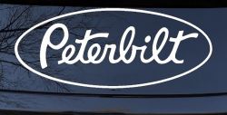 Peterbilt Car or Truck Window Decal Sticker