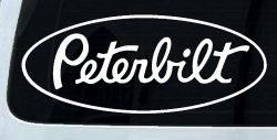 Peterbilt Car or Truck Window Decal Sticker