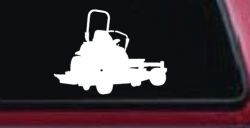 Zero Turn Lawn Mower Car or Truck Window Decal Sticker