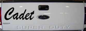 Cadet Car or Truck Window Decal Sticker (Black)